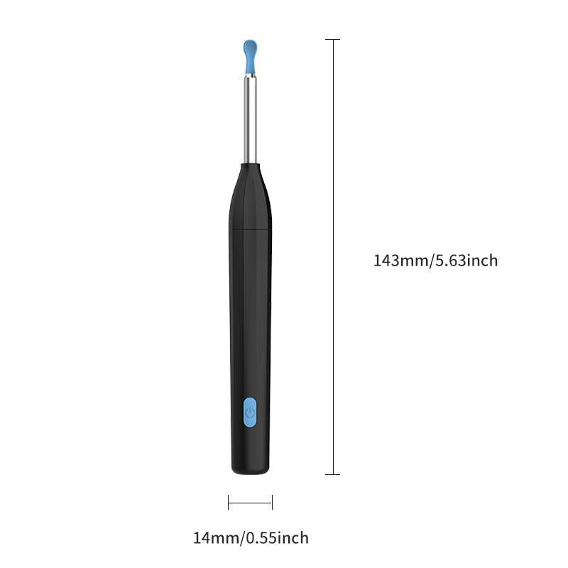 High-Definition Waterproof Ear Wax Removal Kit with Smart Camera - 8-Piece Ear Cleaning Tool Set